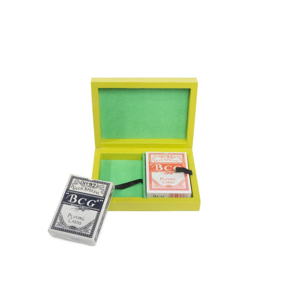 Poker Card Set - Lime