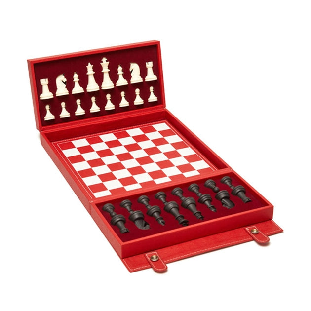 Leatherette Backgammon/Chess Set - Game