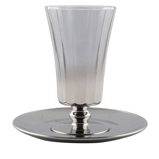 Smoked Kiddush Glass