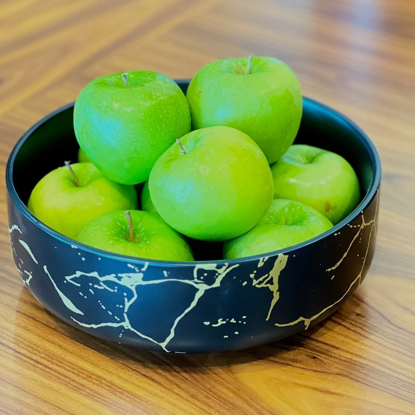 Round Splatter Serving Bowl