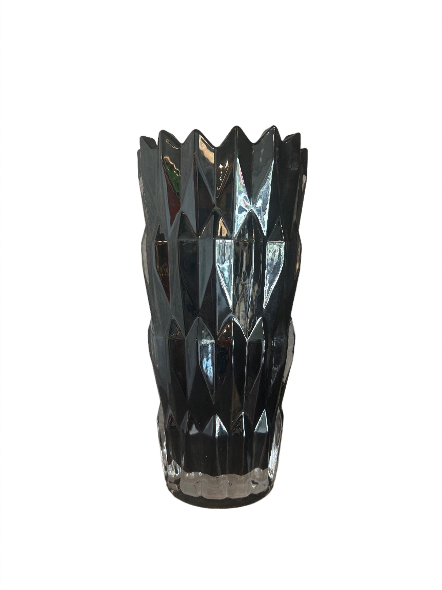 Fascet Crystal Vase