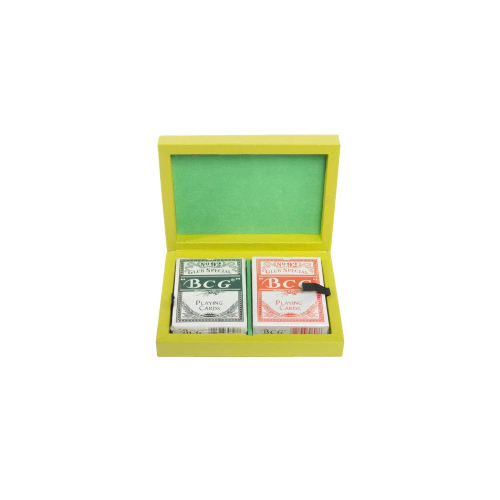 Poker Card Set - Lime