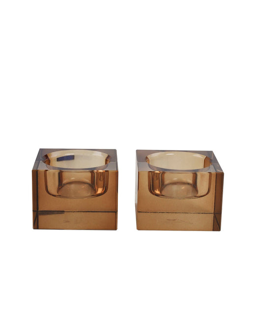 Tea Light  Brown - Candle holders