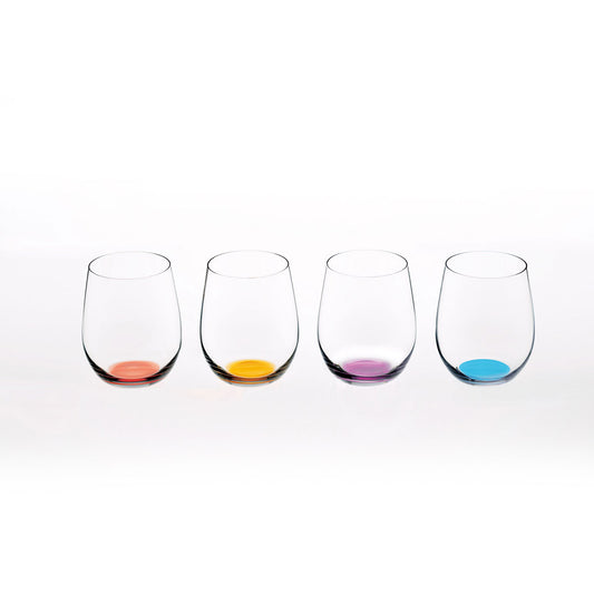 Riedel Volume 2 Happy O Wine Tumbler Set Multicolor