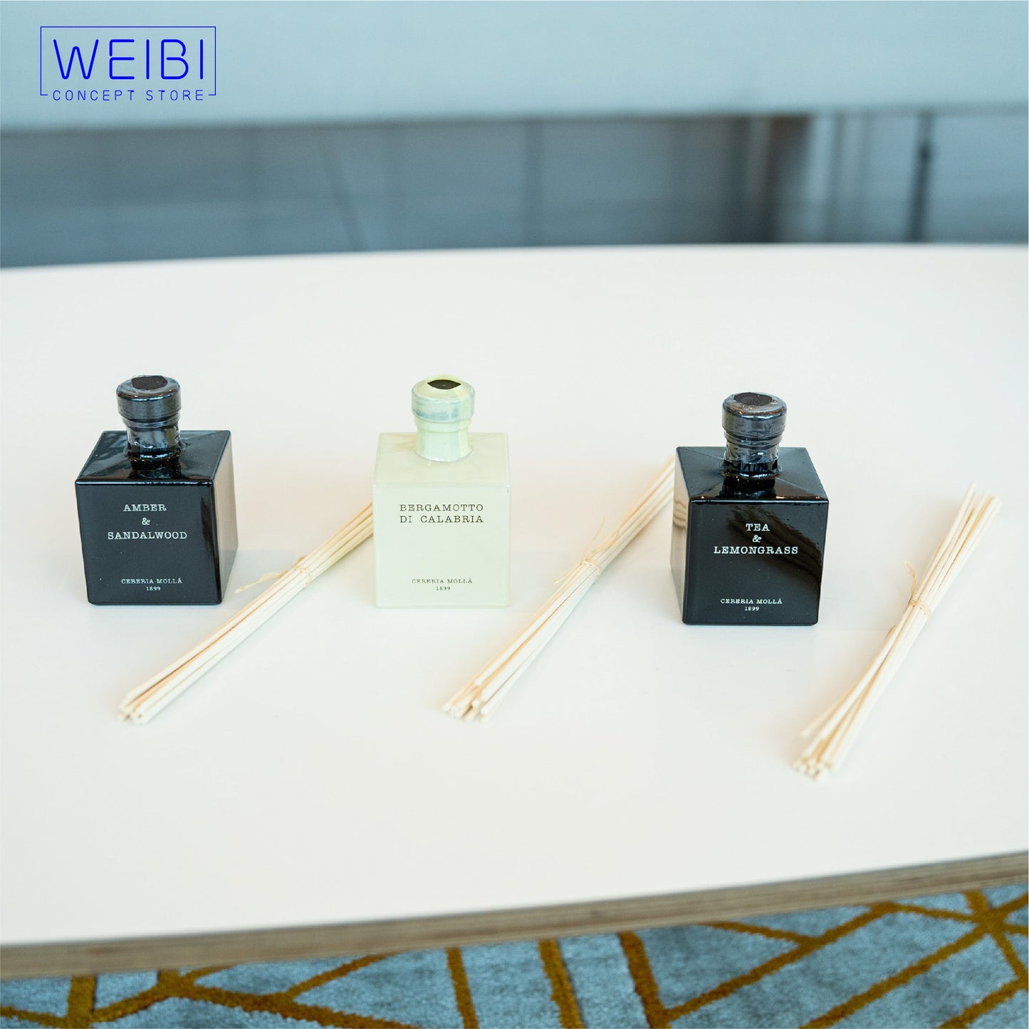 Amber & Sandalwood Reed Diffuser