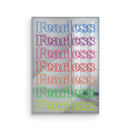 Fearless - Acrylic Wall Art