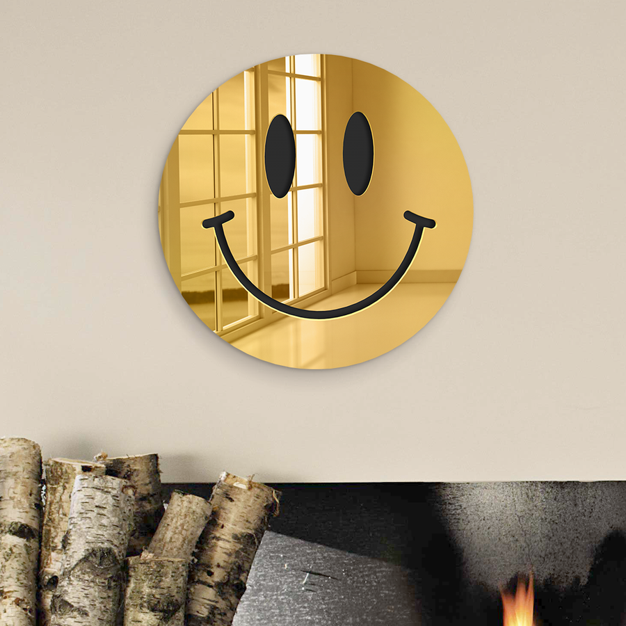 Happy Face - Acrylic Wall Art