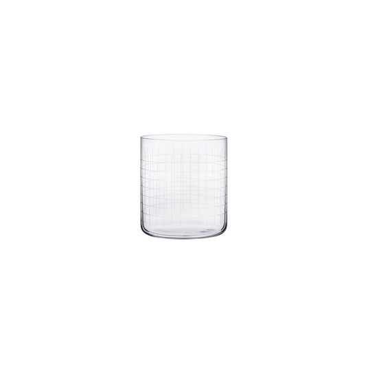 Finesse Grid Set of 4 Whisky Glasses