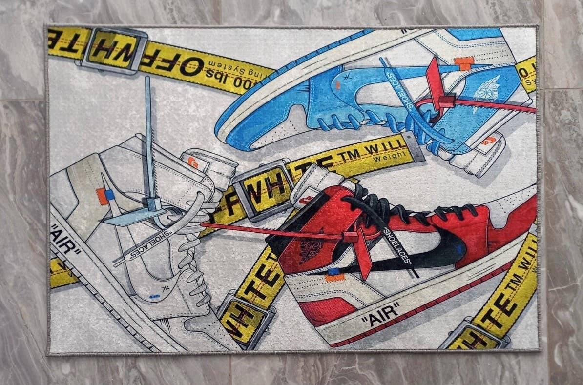 Sneaker Room Rug - SNK002