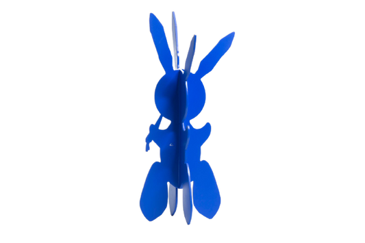 Koons Bunny Inspired Metal Sculpture