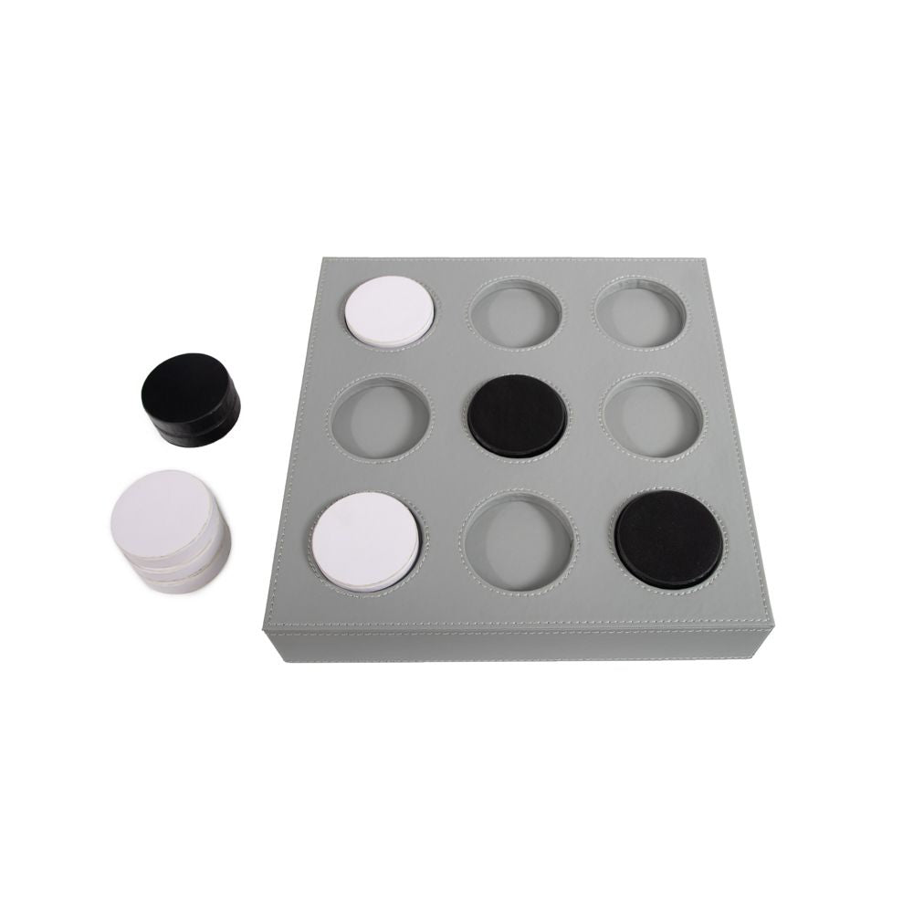 Leather Tic Tac Toe Set