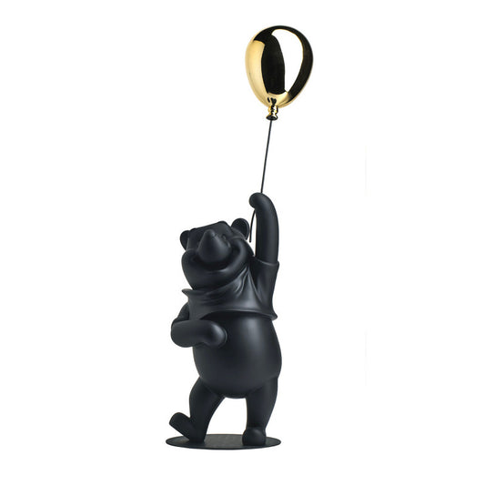 Winnie The Pooh Matt & Chromed Gold - Sculpture